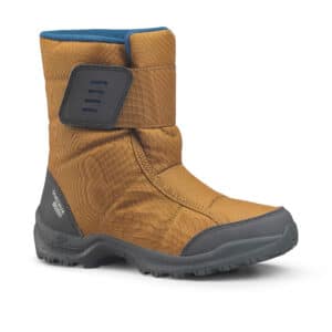 Schneestiefel Winterwandern SH100 X-Warm wasserdicht Kinder Gr. 24–38 braun