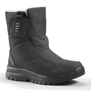 Schneestiefel Winterwandern SH100 X-Warm wasserdicht halbhoch Klettverschluss