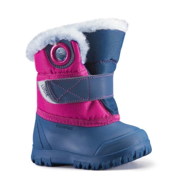 Schneestiefel XWarm Baby blau/violett