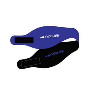 Schwimm-Stirnband wendbar Neopren Gr.L blau/schwarz