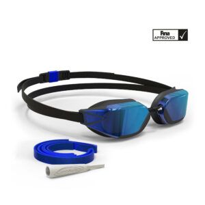 Schwimmbrille 900 B-Fast verspiegelt blau