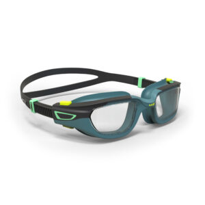 Schwimmbrille Spirit Größe S klar schwarz/blau