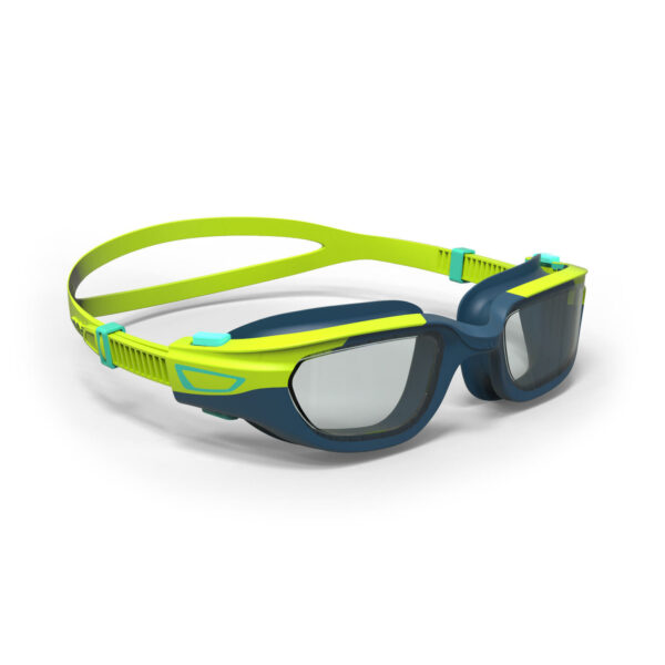 Schwimmbrille Spirit Kinder klar gelb/blau