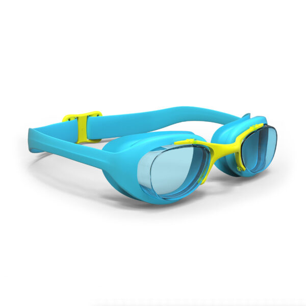 Schwimmbrille XBase Größe S klar türkis/gelb