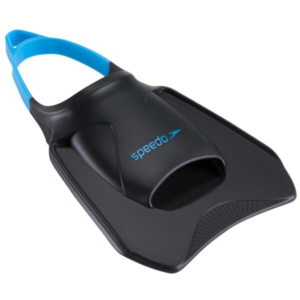 Schwimmflossen kurz Speedo Biofuse Fitness Fins grau/blau