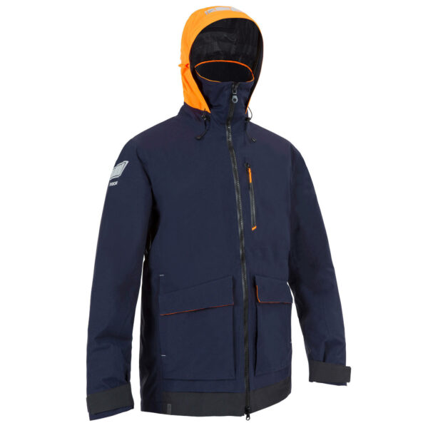 Segeljacke Sailing 500 Wasserdicht Winddicht Herren marineblau