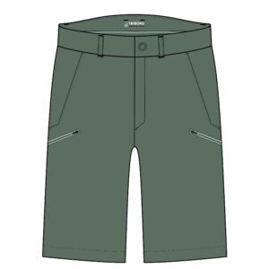 Segelshorts Bermuda Herren 100 khaki