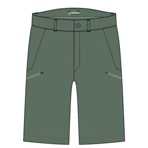 Segelshorts Bermuda Herren 100 khaki