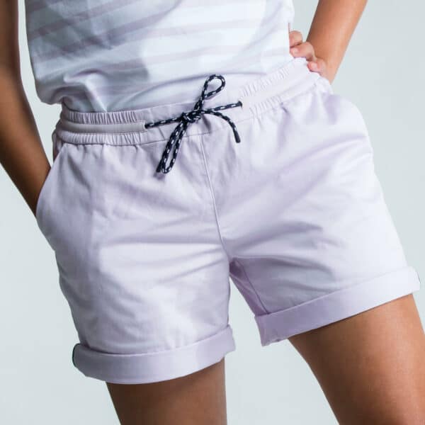 Segelshorts Damen 100 lila