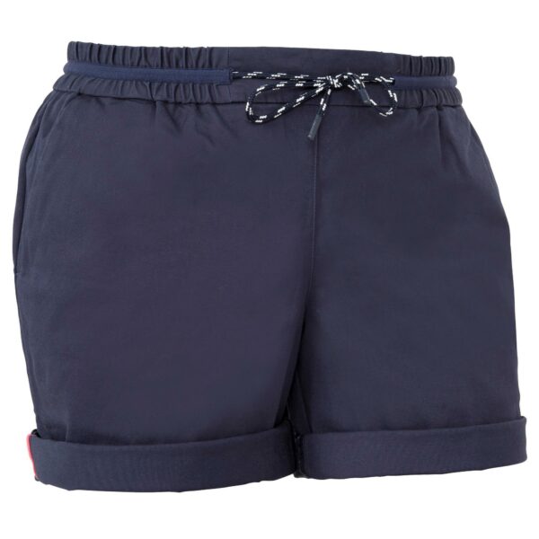 Segelshorts Sailing 100 Damen dunkelblau