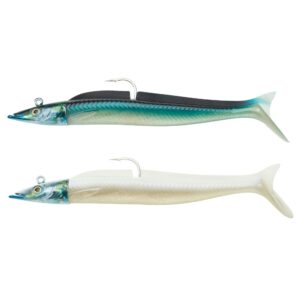 Set Gummiköder Eelo 200 48 g natur Sandaal Shad