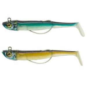 Set Kunstköder Shad Texan Sardelle 70 6 g ayu/blau