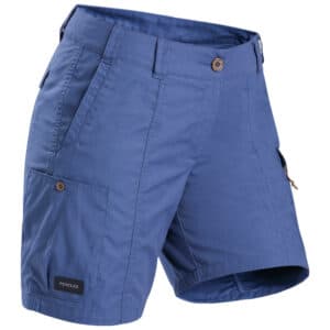 Shorts Backpacking Travel 100 Damen blau