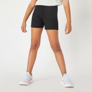 Shorts Basic Baumwolle Kinder schwarz