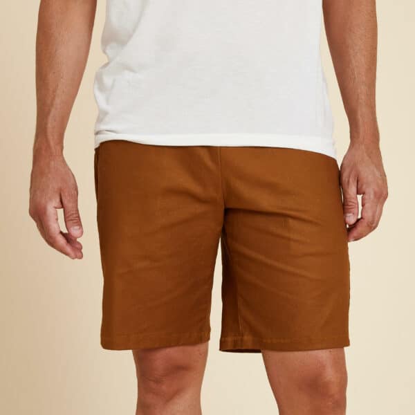 Shorts Yoga Herren braun