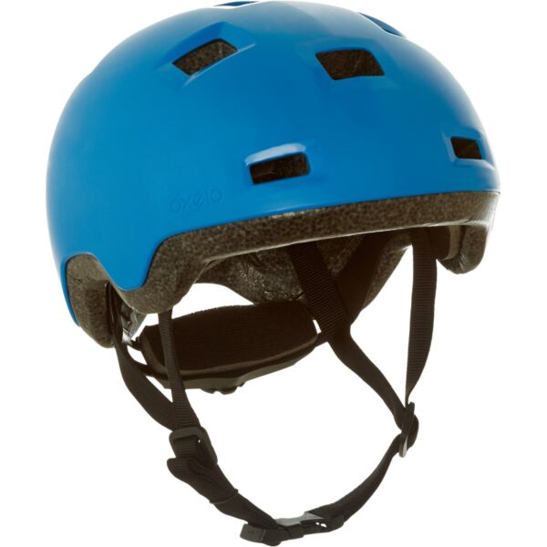 Skaterhelm B100 für Inliner Skateboard Scooter Kinder blau