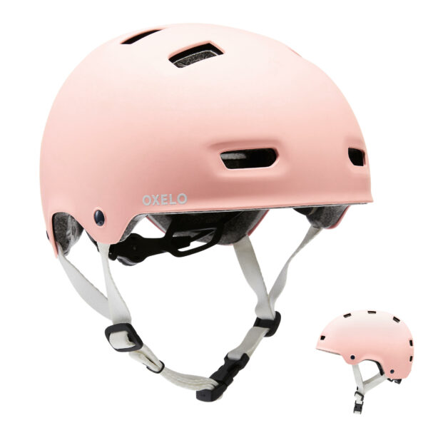 Skaterhelm MF 500 für Inliner Skateboard Scooter rosa