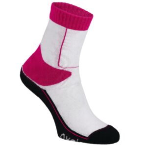 Skatersocken Oxelo Play Kinder pink/weiss