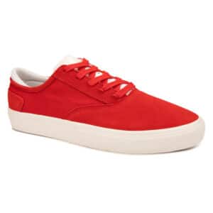 Skateschuh Vulca 500 II vulkanisiert Damen/Herren rot/weiss