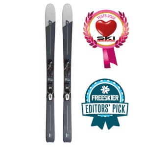 Ski Freeride 100 Rookie 90 mit Bindung