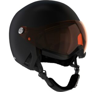 Skihelm mit Visier HRC 550 Erwachsene schwarz