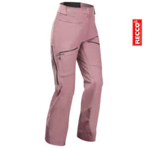 Skihose Freeride FR500 Padding Damen altrosa