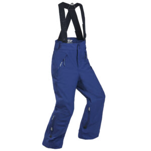 Skihose Piste Pull'n Fit 900 warm wasserdicht Kinder marineblau