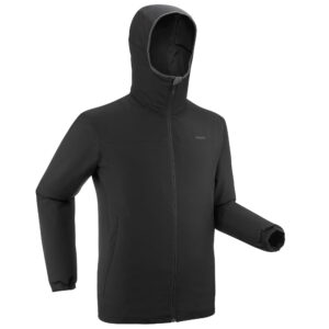 Skijacke 100 Herren schwarz