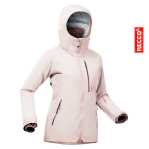 Skijacke Freeride FR500 Damen Padding rosa