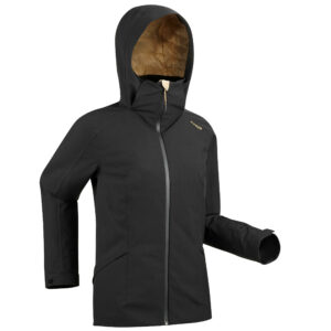 Skijacke Warm 500 Damen schwarz