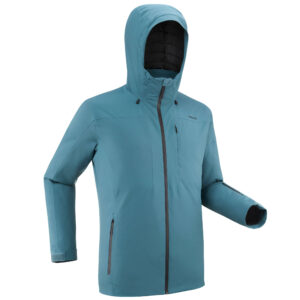 Skijacke Warm 500 Herren blau