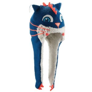 Skimütze Peruvien Monstercat Kinder blau