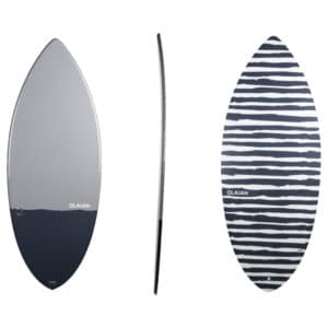 Skimboard 900 Composite-Fasern Erwachsene blaugrau