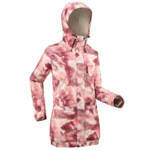 Snowboardjacke Skijacke 100 Damen rosa