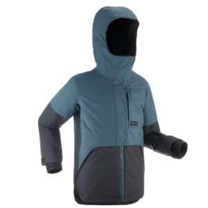 Snowboardjacke Skijacke 500 Teen blau