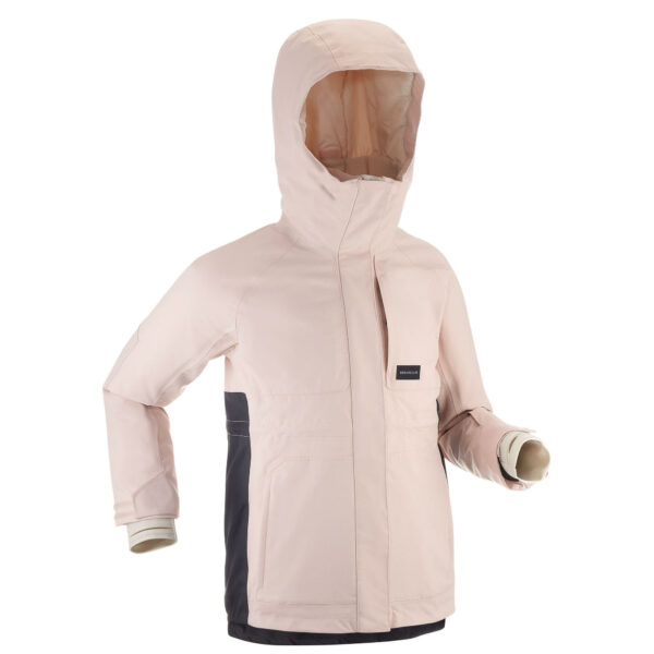 Snowboardjacke Skijacke SNB 500 Kinder rosa