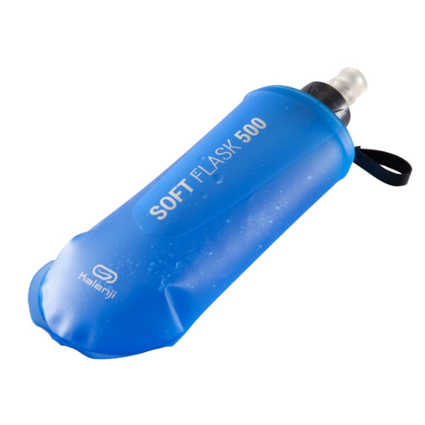 Soft Flask Trinkflasche weich Trail Running 500 ml blau