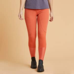 Sommer-Reithose 580 Vollbesatz Full Grip Damen orange