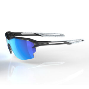 Sonnenbrille Laufsport Runperf 2 Kat. 3 HD Erwachsene weiss/blau