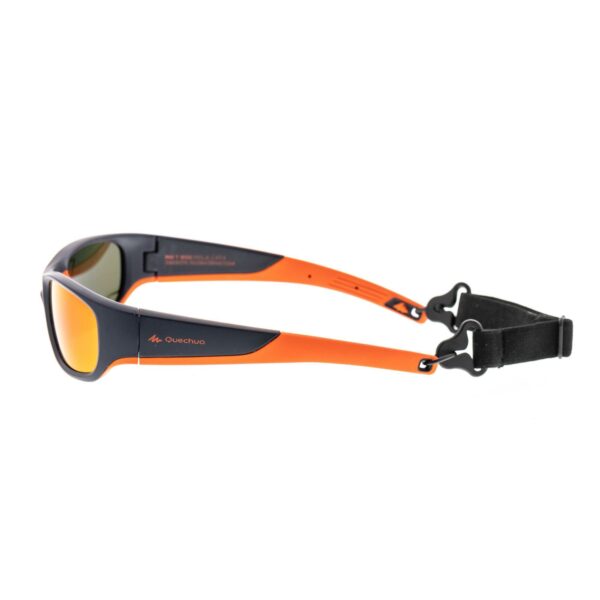 Sonnenbrille Wandern MH T550 polarisierend Kategorie 4 für Kinder ab 10J. orange