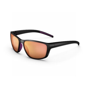 Sonnenbrille Wandern MH550W Erwachsene Damen Kategorie 3 schwarz