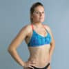 Sportbikini Oberteil Jana Damen blau/mehrfarbig
