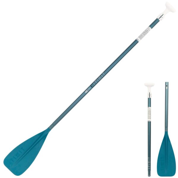 Stand-Up-Paddel 100 zerlegbar verstellbar 170–220 cm 3 Teile blau