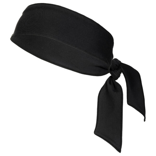 Stirnband Bandana Tennis schwarz