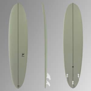 Surfboard 500 Hybrid 8' Lieferung mit 3 Finnen