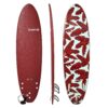 Surfboard Schaumstoff 500 7' inkl. Leash und 3 Finnen