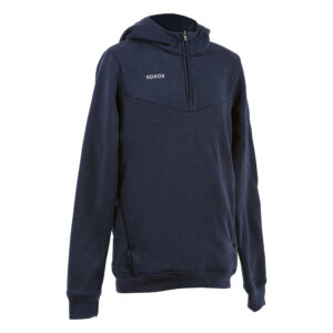 Sweatshirt Feldhockey FH500 Kinder marineblau