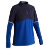 Sweatshirt Trainingsshirt Fussball T500 Damen blau