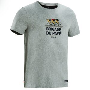 T-SHIRT KOLLEKTION „BRIGADE DU PAVÉ“ GRAU