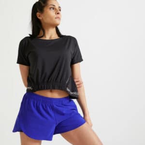 T-Shirt Crop Top weit Fitness